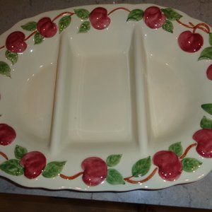 Franciscan Apple Serving Dish